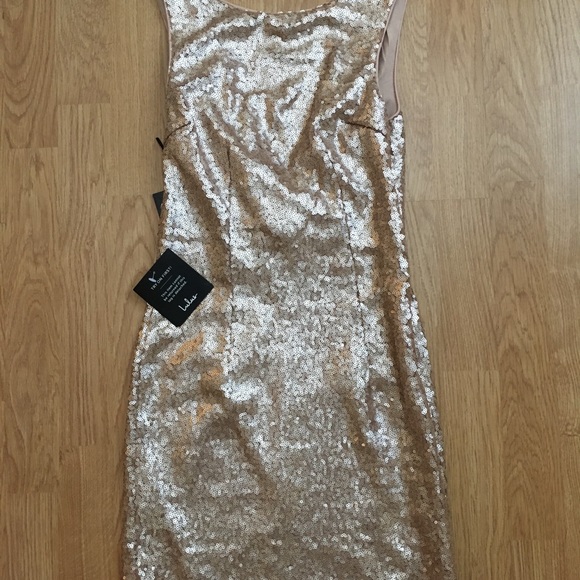 SHINE TIME ROSE GOLD SEQUIN DRESS
LULUS - Picture 3 of 4